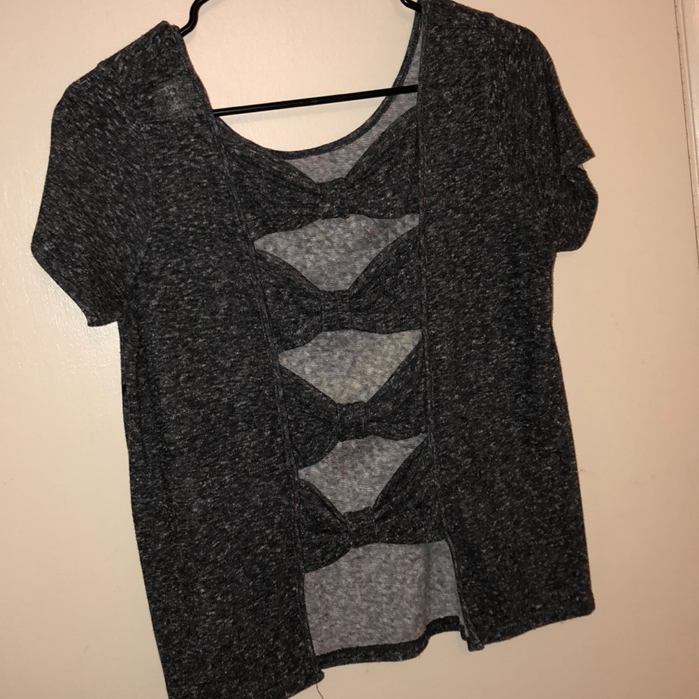 Fashionable sweater.
